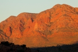 Sunset, Mount Giles massif