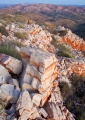 White quartzite, Chewings Range