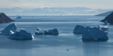 Icebergs off Bear Islands