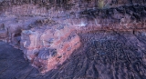 Sedimentary layers, Nadgee Nature Reserve