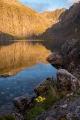 Lake at dawn, Hunter Mountains, Fiordland