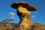 Ironstone-capped pedestal, Ben Bullen State Forest